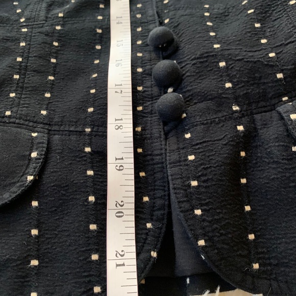 Banana Republic Textured Suit Jacket 3/4 Sleeve - Picture 7 of 15